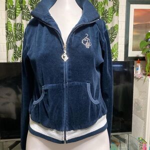 Vintage navy blue baby phat jacket